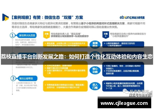 荔枝直播平台创新发展之路：如何打造个性化互动体验和内容生态